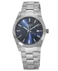 New Tissot Gentleman Quartz Blue Dial Stainless Men's Watch T127.410.11.041.00