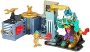 Treasure X Monster Gold Glow in The Dark Mega Monster Lab, 20 Levels of Adventure, Find Guaranteed Real Gold Dipped Treasure!