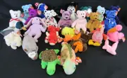 Vintage Assorted TY Beanie Baby Lot (25) Excellent Condition w/Tags FM575