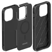 Philips MagSafe Armor Case Protection Back Cover For Apple iPhone 14 Pro Black