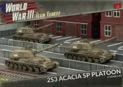 World War III: Team Yankee - Soviet 2S3 Acacia SP Platoon - Brand New TSBX17