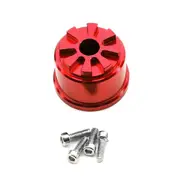 Aluminium Alloy Differential Carrier Case RC Car Accessories for Summit 1/10 RC Car Upgrade Parts Red