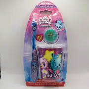 Brush Buddies Hatchimals Kids Toothbrush Cap & Cup Dental Set