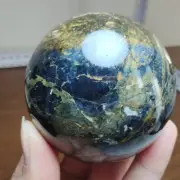 358g WOW! Natural Rare Pietrsite Crystal ball Quartz Sphere Healing