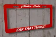 Fallout Nuka Cola License Plate Frame/ Cover