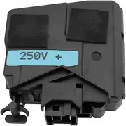[eMagTech] 1pc Washing Machine Door Lock Switch Solenoid Interlock Replacement Parts Compatible with Samsung DC34-00026A WD90J6410AW Black
