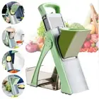 Multifunction Veg Chopper Salad Fruit Mandolin Slicer Food Dicer Cutter Peeler
