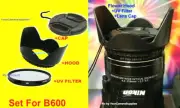 FLOWER HOOD+UV FILTER+LENS CAP TO CAMERA NIKON COOLPIX B600 B 600
