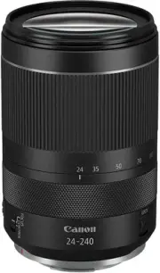 Canon RF 24–240mm F4-6.3 is USM Lens, Black