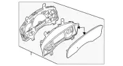 Genuine Nissan Instrument Cluster 24810-ZV20A