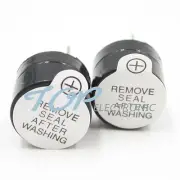 50PCS 12V Active Buzzer Magnetic Long Continous Beep Tone Alarm Ringer 12MM