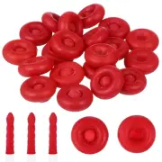 20 Pcs Caulk Tool Nozzle Protective Cover Sealant Fresh Saving Caps