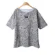 LINDASHOP 女款豹紋圓形短袖T恤 T9074K23