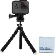 6.5” Flexible Tripod + Gopro Mount for All Gopro 9 8 7 6 5 4 black Sjcam Xiaoyi