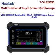 Hantek Digital Tablet Oscilloscope Signal Generator Multimeter 2CH 250MHz 3in 1
