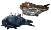 Headlight Left Chrome With Orange Reflector For Mitsubishi Triton Mq 2015-On (for: Mitsubishi)