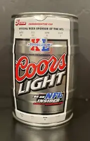 Coors Light Mini Keg. NFL Super Bowl Theme. Coors, NFL Keg