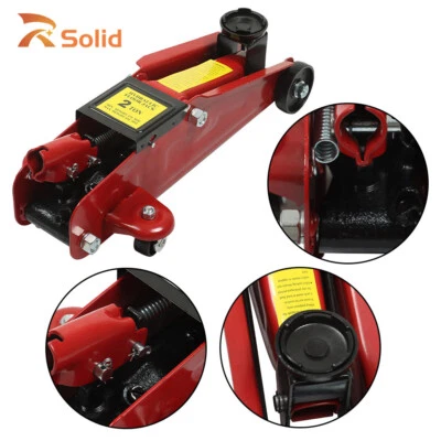 AU 2T Hydraulic Floor Jack Car Quick Lifting 135-320mm Trolley Low Profile