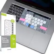 Premium Shortcuts with MAC OS Keyboard Cover Skin for 2019+ MacBook Pro 16" M...