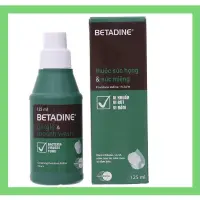 在飛比找蝦皮購物優惠-Betadine 超清潔有效喉瓶 125ml