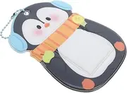 CAXUSD Cute Photocard Holder Id Badge Holder PVC Card Case Animal Design for Students Fans
