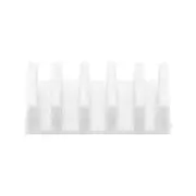 Goobay Cable Management 5 Slots Plastic - White