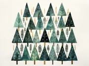 [Namly Design] Poster - Forest Geometry