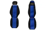 Seat Cover F-CORE PS25 BLUE for MERCEDES-BENZ ACTROS 11.9 1998-2002