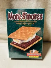 More S’mores Graham Cracker Card Game-Madd Capp Games-NEW! Sealed In Plastic