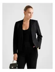 [Forever New] Farrah Fitted Blazer in Black