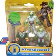 Imaginext MUMMY GUARDS figure Set NEW sealed egypsian serpent commader zombie