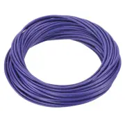 18AWG 18 Gauge Stranded Hook-Up Wire PVC Tinned Copper Wire 15m/50ft Purple