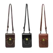Devil Eye Waist Bag Medieval PU Leather Belt Bag Side for Costume Parties