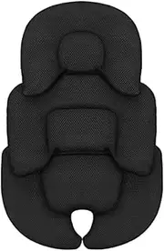 yuksok Stroller Cushion Pad Liner for Buggy Pushchair Pram Baby Newborn Infant, Black