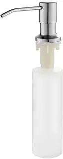 Soap Pump for Kitchen Sink - Refillable Sink Dish Soap Dispenser,Refillable Stainless Steel Decorative Dish Cleaner Holder Foam Pump for Bathroom
