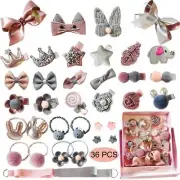 Hair Clips Cute Baby Girl'S Hair Bows Baby Elastic Hair Ties Hair Accessories