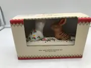 Cath Kidston Ceramic Boxed 2.5in Bear & Rabbit Salt & Pepper Shaker CC02B03026