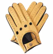 Dents Mens Silverstone Touchscreen Driving Gloves - Cork & Black