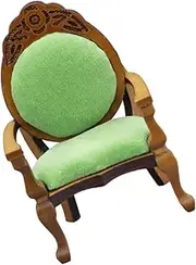 ifundom Mini Simulated Wooden Model Chair 1:12 Scale for Child's Dollhouse Decor