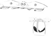 VR Wall Mount Stand Compatible with Meta Q3 QPro Q2 Valve Index HTC Vive Playsta