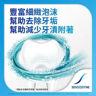 【SENSODYNE 舒酸定】長效抗敏牙膏超值12入組(多元護理120g*9+深層潔淨100g*3)