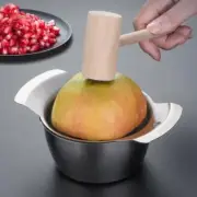 1 Set Manual Pomegranate Peeler Kitchen Pomegranate Deseeder Tool Peeling V5M9