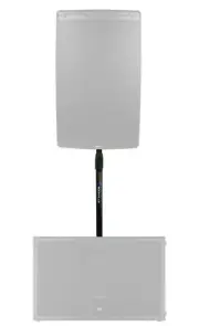 Rockville Threaded Air Assist Subwoofer to Speaker Pole Mount For RCF SUB 8006AS