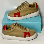 Camper Runner K21 Leather Lace-Up Sneakers Size: 5