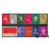 在飛比找Yahoo!奇摩拍賣優惠-郵票紀116蓋銷全套 中華人民共和國第二屆運動會 新中國郵票