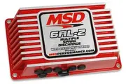 MSD 6AL-2 Ignition Control Red Digital Capacitive Discharge with Rev-Limiter