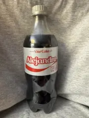 Share a Coke with Alejandra 2025 Personalized Gift Coca~Cola Bottle 20oz Diet