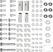 Universal 5th Wheel Hardware Kit, 58058 Installation Hardware for Reinstallation (10 - Bolt Design)
