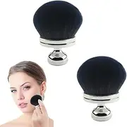 Extra Large Body Self Tanner Makeup Brush,Self Tanner Brush,Self Tan Back Applicator, Multipurpose Body Makeup Brush,Soft Wide-headed Kabuki Brush for Face Body Powder Foundation (Silver)