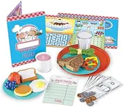 Learning Resources Serve It Up! Play Restaurant, Pretend Restaurant Set, 35 Pieces, Ages 3+